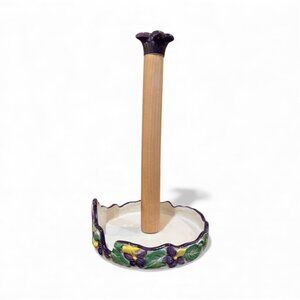 Temp-tations Figural Flower Paper Towel Holder - NEW